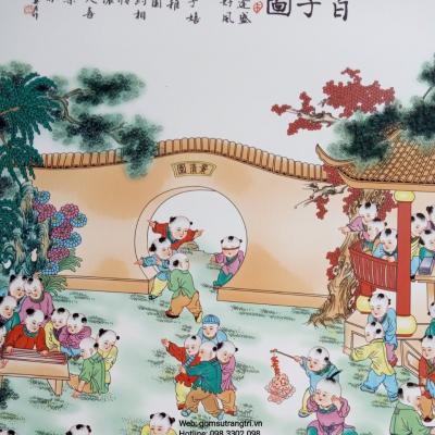 Tranh Sứ Bách Nhi Đồ